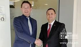 Նիդերլանդներում ՀՀ դեսպանը հանդիպեց դատական խորհուրդների Եվրոպական ցանցի նախագահին