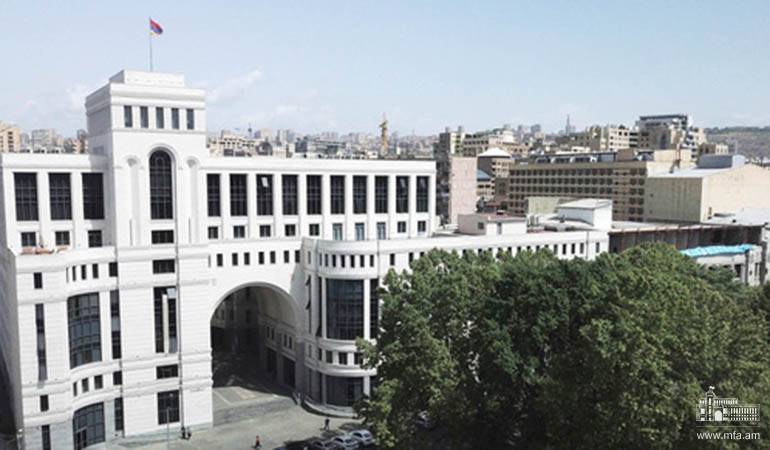 Statement by the Foreign Ministry of Armenia on the third anniversary of the April aggression of Azerbaijan against Artsakh