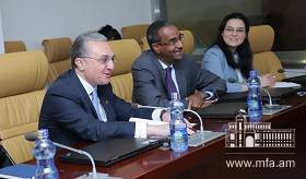 Meeting of the Foreign Minister with the Commissioner for Economic Affairs of the African Union
