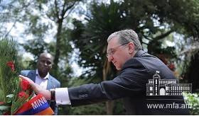 Foreign Minister of Armenia Zohrab Mnatsakanyan paid tribute to the memory of victims of the Rwandan genocide