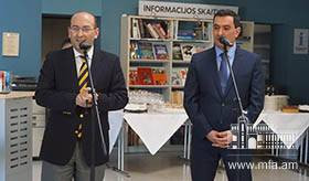 Հայաստանի պատմական քարտեզների ցուցադրություն Կլայպեդայի քաղաքային գրադարանում