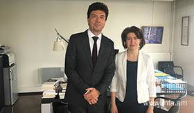 Դեսպան Տոլմաջյանի այցելությունը Արևելյան լեզուների և քաղաքակրթությունների ազգային ինստիտուտ