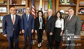 ՀՀ վարչապետի տիկին Աննա Հակոբյանի այցը Լոս Անջելեսի քաղաքապետարան և ՀՀ գլխավոր հյուպատոսություն