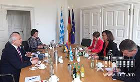 ԳԴՀ-ում ՀՀ դեսպան Աշոտ Սմբատյանի այցը Բավարիա երկրամաս