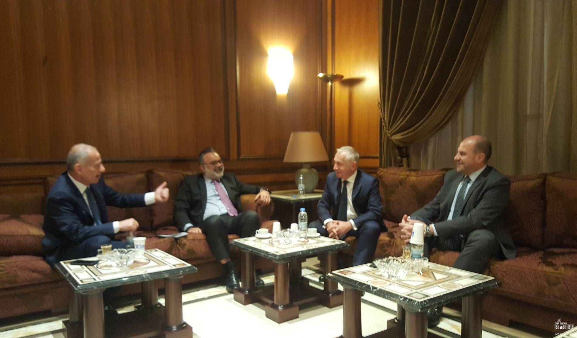 ՀՀ դեսպանի հանդիպումը Լիբանանի  խորհրդարանական բարեկամության խմբի հետ