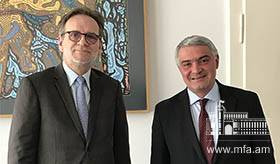 ՀՀ դեսպանի հանդիպումը ՉՀ ԱԳ նախարարի տեղակալի հետ