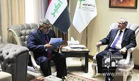 Դեսպան Փոլադյանը հանդիպումը Իրաքի առողջապահության նախարարի հետ