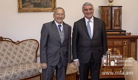 Դեսպան Հովակիմյանի հանդիպումը Չեխիայի Խորհրդարանի Սենատի նախագահի հետ