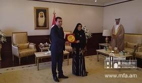 Դեսպան Մկրտումյանի հանդիպումը ԱՄԷ Դաշնային Ազգային խորհրդի նախագահի հետ