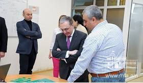 The visit of the Foreign Minister Zohrab Mnatsakanyan to Engineering City