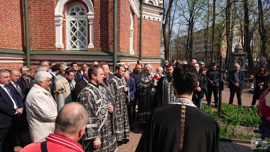 Հայոց ցեղասպանության զոհերի հիշատակին նվիրված միջոցառում Մինսկում