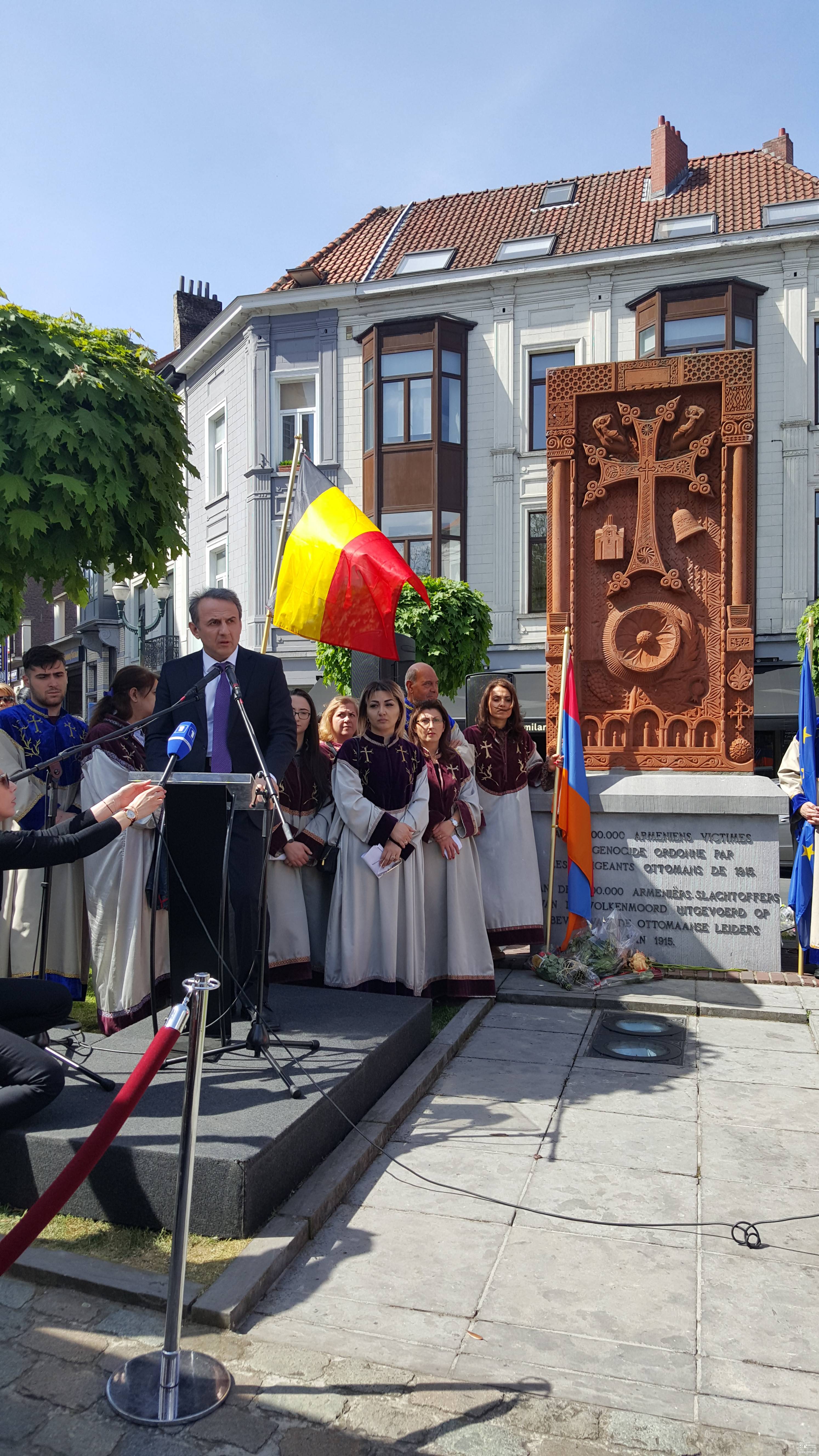 Հայոց ցեղասպանության 104-րդ տարելիցին նվիրված միջոցառումներ Բելգիայում