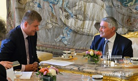 ՀՀ դեսպան Աշոտ Հովակիմյանի հանդիպումը Չեխիայի ԱԳ նախարարի հետ