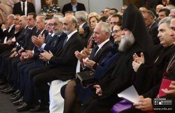 Լիբանանյան ուժեր կուսակցության կողմից կազմակերպված միջոցառում՝ նվիրված Հայոց ցեղասպանության զոհերի հիշատակին