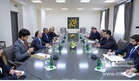 ԱԳ նախարար Զոհրաբ Մնացականյանի հանդիպումը Արաբական Միացյալ Էմիրությունների պետնախարար Ահմեդ Ալի Ալ-Սայեղի հետ