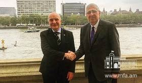 Ambassador Arman Kirakossian's meeting with Stephen Pound