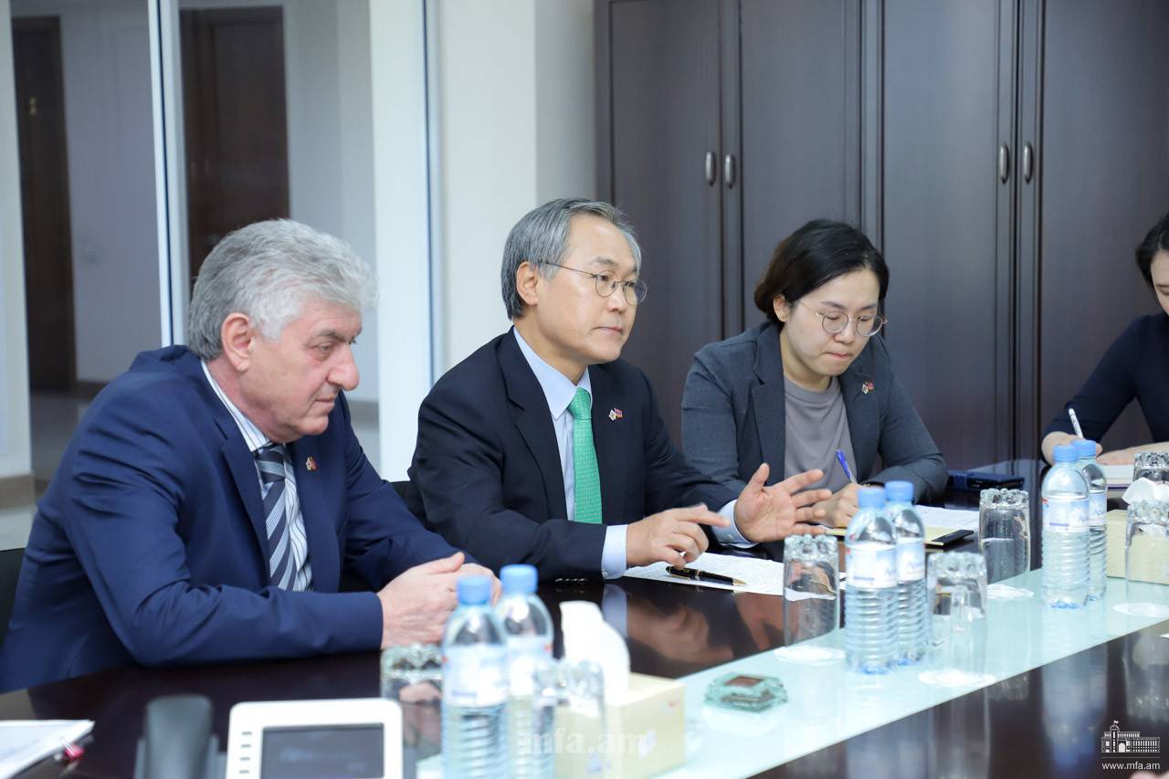 Deputy Foreign Minister’s meeting with Ambassador of Republic of Korea ...
