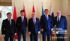 Գերմանիայում հավատարմագրված ԵԱՏՄ դեսպանների հանդիպում ՀՀ դեսպանությունում