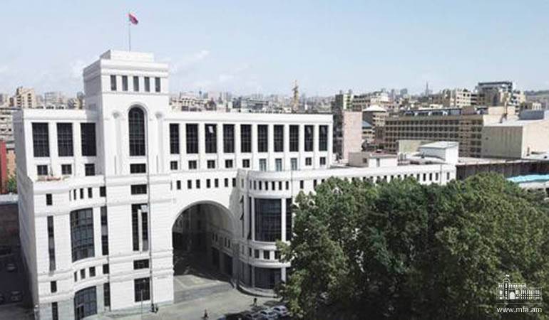 Déclaration du ministère des Affaires étrangères d'Arménie à l'occasion du 25e anniversaire de l'accord de cessez-le-feu conclu entre le Haut-Karabakh, l'Azerbaïdjan et l'Arménie
