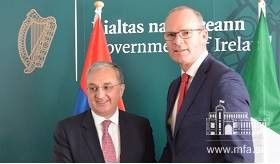 Zohrab Mnatsakanyan met with the Minister for Foreign Affairs of Ireland