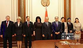 Բելառուսի Ազգային ժողովում կայացած հանդիպման վերաբերյալ