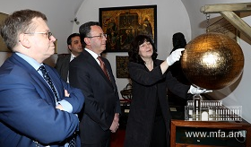 Դեսպան Սամվել Մկրտչյանի այցը Կրակով