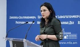 ԱԳՆ մամուլի խոսնակ Աննա Նաղդալյանի ճեպազրույցը լրագրողների հետ 21. 05. 2019