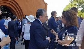 Response of Foreign Minister Zohrab Mnatsakanyan to the question of the journalist of the Public Radio of Armenia within framework of the event dedicated to 101st anniversary of the First Republic of Armenia