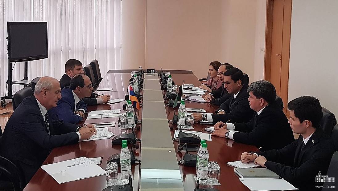 Political consultations between Foreign Ministries of Armenia and Turkmenistan