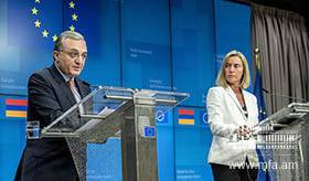 Foreign Minister Zohrab Mnatsakanyan’s remarks and answer to a question during a joint press conference on the results of the second Partnership Council meeting between the EU and Armenia