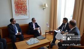Foreign Minister Zohrab Mnatsakanyan’s meeting with Peter Maurer, President of the International Committee of the Red Cross