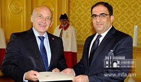 Շվեյցարիայում ՀՀ դեսպան Անդրանիկ Հովհաննիսյանն իր հավատարմագրերը հանձնեց Շվեյցարիայի Համադաշնության նախագահին