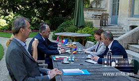 Ֆրանսիայում ՀՀ դեսպանի հանդիպումը Ֆրանսիայի գյուղատնտեսության և պարենամթերքի նախարարի հետ