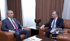 The Meeting of Foreign Minister Zohrab Mnatsakanyan with Foreign Minister of Artsakh Masis Mayilyan