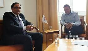 ՄԱԿ Ժնևյան գրասենյակում ՀՀ մշտական ներկայացուցչի հանդիպումը Կարմիր խաչի միջազգային կոմիտեի նախագահի հետ