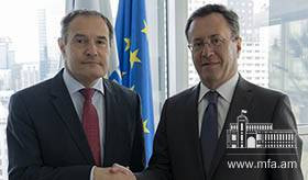 Դեսպան Սամվել Մկրտչյանի հանդիպումը Frontex-ի գործադիր տնօրենի հետ