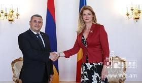 Դեսպան Մինասյանի հանդիպումը Ռումինիայի ԱԳ նախարարի հետ