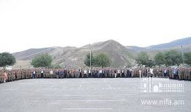 The visit of the Participants of The Annual Conference of MFA Apparatus and Heads of Diplomatic Service abroad to Artsakh ցommenced