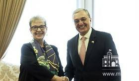 Foreign Minister of Armenia Zohrab Mnatsakanyan received Ambassador Andrea Wiktorin, the newly appointed Head of the EU Delegation to Armenia.