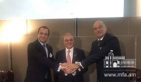 Trilateral meeting of the Ministers of Foreign Affairs of Armenia, Cyprus and Greece