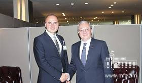 Meeting of the Ministers of Foreign Affairs of Armenia and Croatia