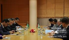 On the meeting of the Ministers of Foreign Affairs of Armenia and Turkmenistan