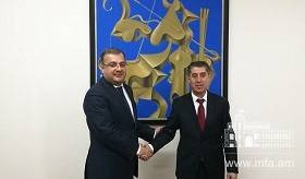 Meeting of Deputy Minister of Foreign Affairs of Armenia with the Director of the SCO Executive Committee of the Regional Anti-Terrorist Structure (RATS)