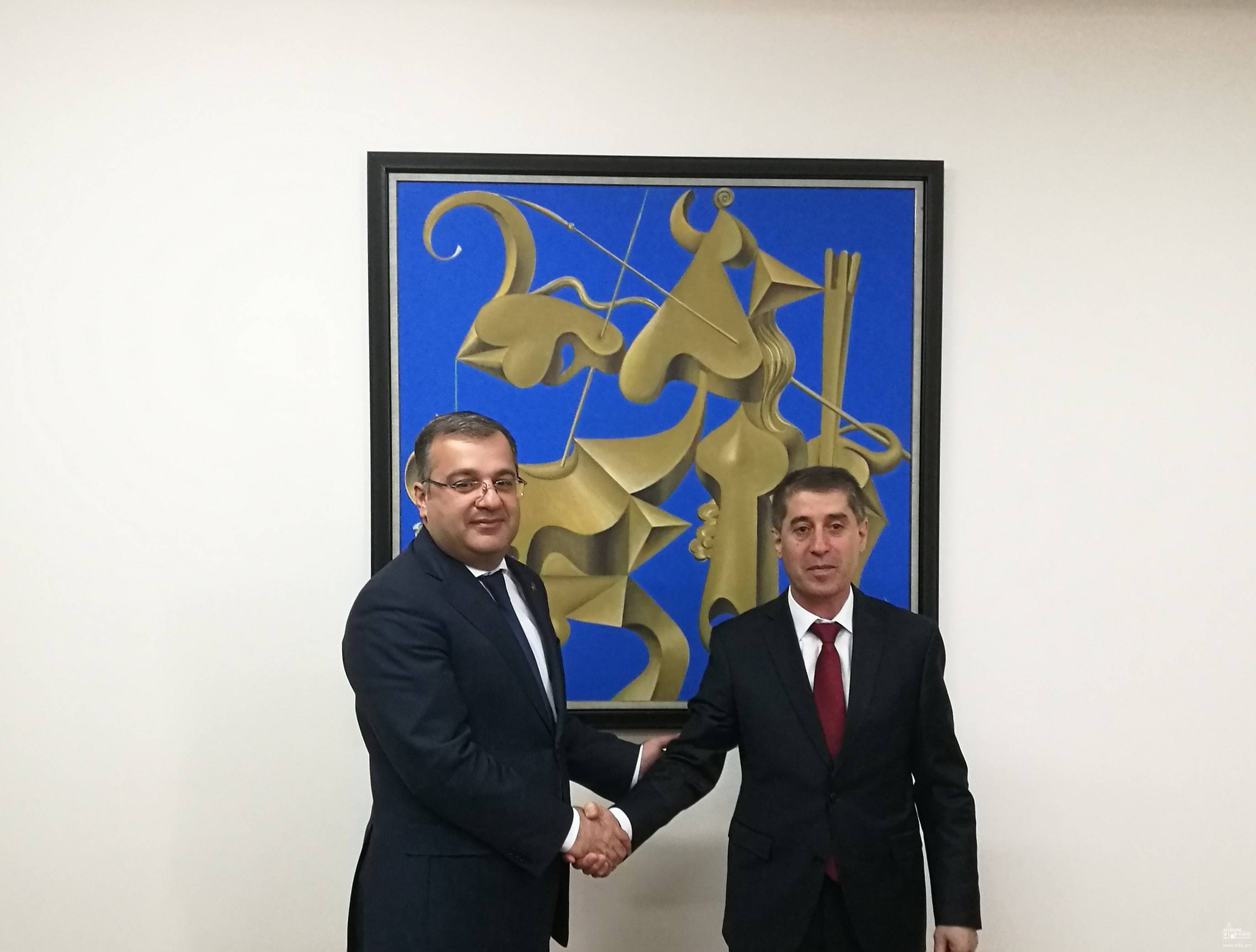 Meeting of Deputy Minister of Foreign Affairs of Armenia with the Director of the SCO Executive Committee of the Regional Anti-Terrorist Structure (RATS)