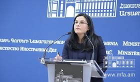 14.10.2019. ԱԳՆ մամուլի խոսնակ Աննա Նաղդալյանի ճեպազրույցը լրագրողների հետ