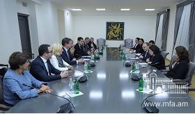 Foreign Minister Zohrab Mnatsakanyan received a delegation, headed by Laurent Wauquiez, President of the Regional Council of Auvergne-Rhône-Alpes