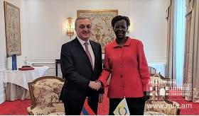 ԱԳ նախարար Զոհրաբ Մնացականյանի հանդիպումը Ֆրանկոֆոնիայի գլխավոր քարտուղար Լուիզ Մուշիկիվաբոյի հետ