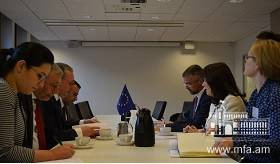 ԱԳ նախարար Զոհրաբ Մնացականյանը հանդիպեց Շվեդիայի ԱԳ նախարար Ան Լինդեի հետ