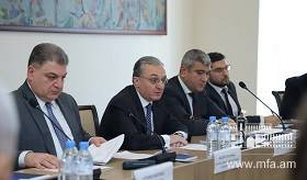 Արտաքին գործերի բնագավառում պետական կառավարման համակարգի մարմինների փոխգործակցության վերաբերյալ հանդիպում ԱԳՆ-ում