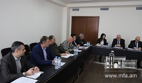 ԱԳՆ-ում կայացավ ՔԶԱԿ միջգերատեսչական հանձնաժողովի նիստը